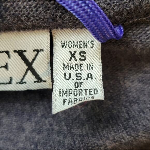 Ibex Skifans By Schoeller Jacket Wool Blend Purple Size XS - Picture 5 of 8